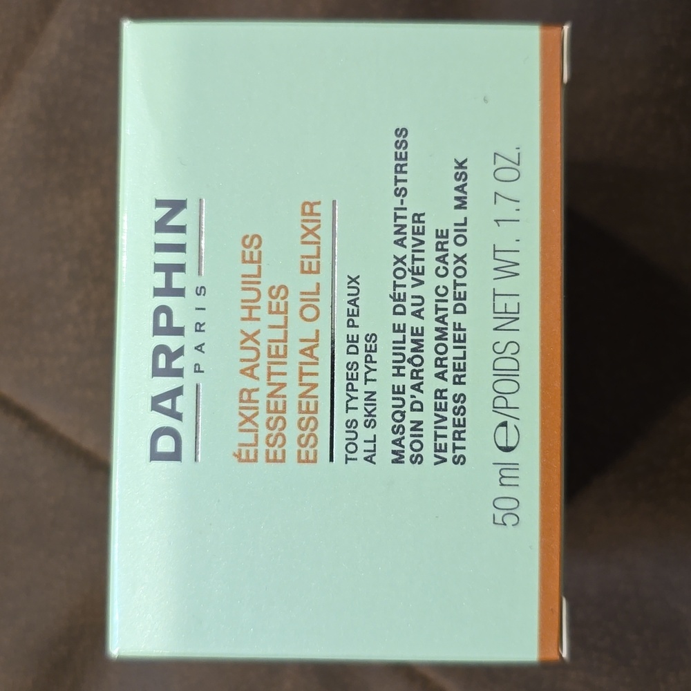 Darphin Paris Elixir Aux Huiles Essential Oil Elixir 1.7 oz stress detox mask